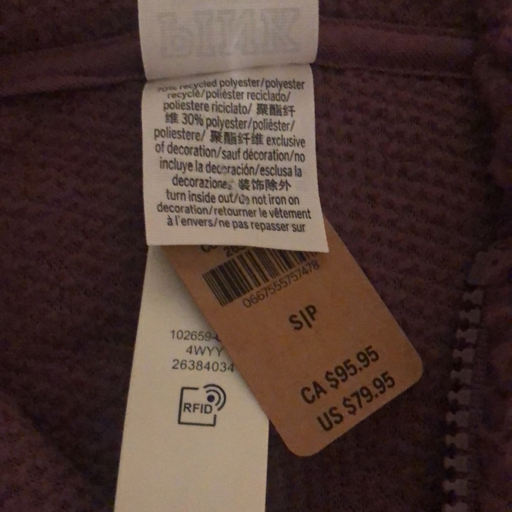 New Victoria’s Secret pink size, small Sherpa hoodie, pull over - Picture 3 of 10
